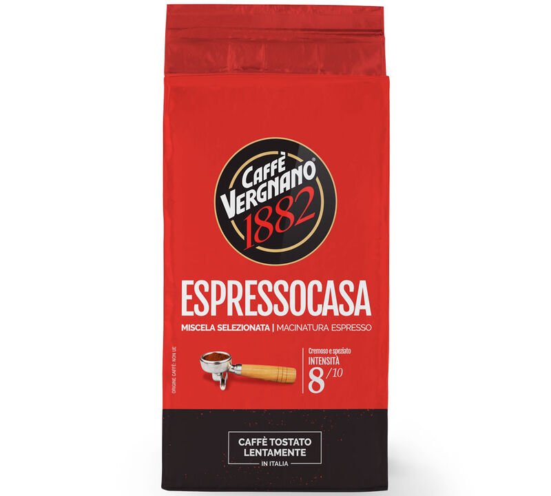 Caff&egrave; Vergnano Ground Coffee Espresso Casa - 250g image number 0