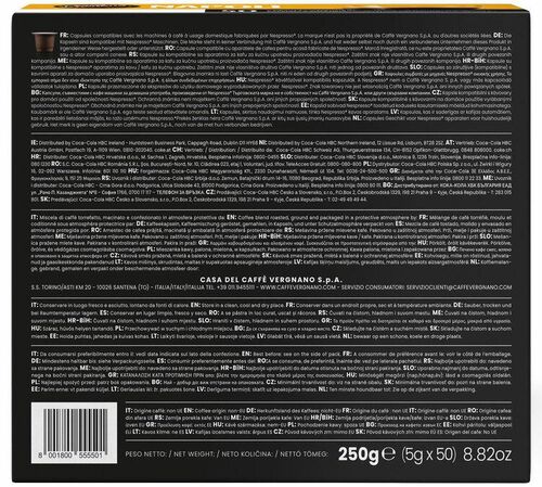 100 capsule compatibili Nespresso* Original Napoli &ndash; Caff&egrave; Vergnano image number 3