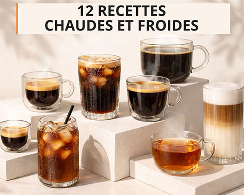 Expresso Broyeur Krups Sensation Hot & Cold EA913HE0 image number 2