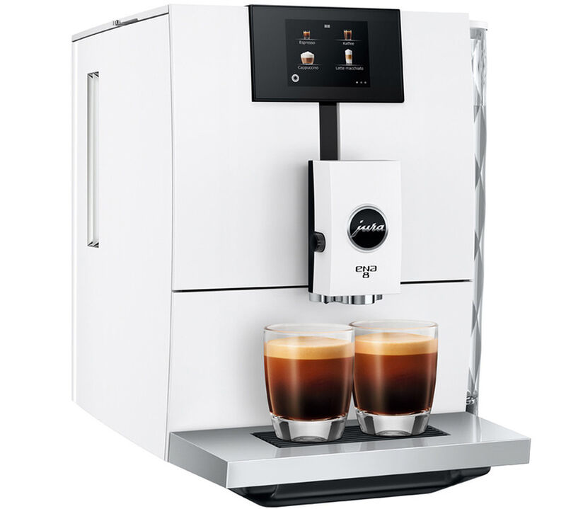 Expresso Broyeur JURA ENA 8 Full Nordic White Touch Screen image number 2