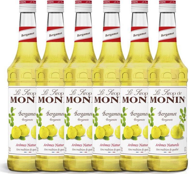 Sirop Bergamote + pompe doseuse 6 x 70cl - MONIN image number 0