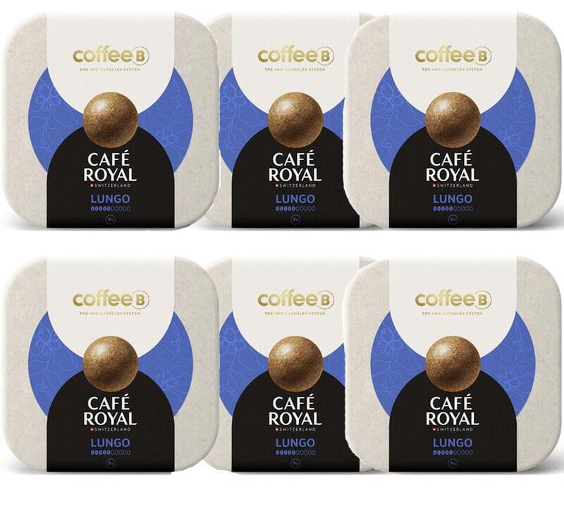 54 Boules de caf&eacute; Lungo compatibles CoffeeB - CAF&Eacute; ROYAL image number 0