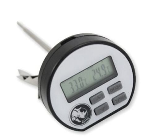 Thermom&egrave;tre &agrave; lait digital longueur 13cm - Rhino Coffee Gear