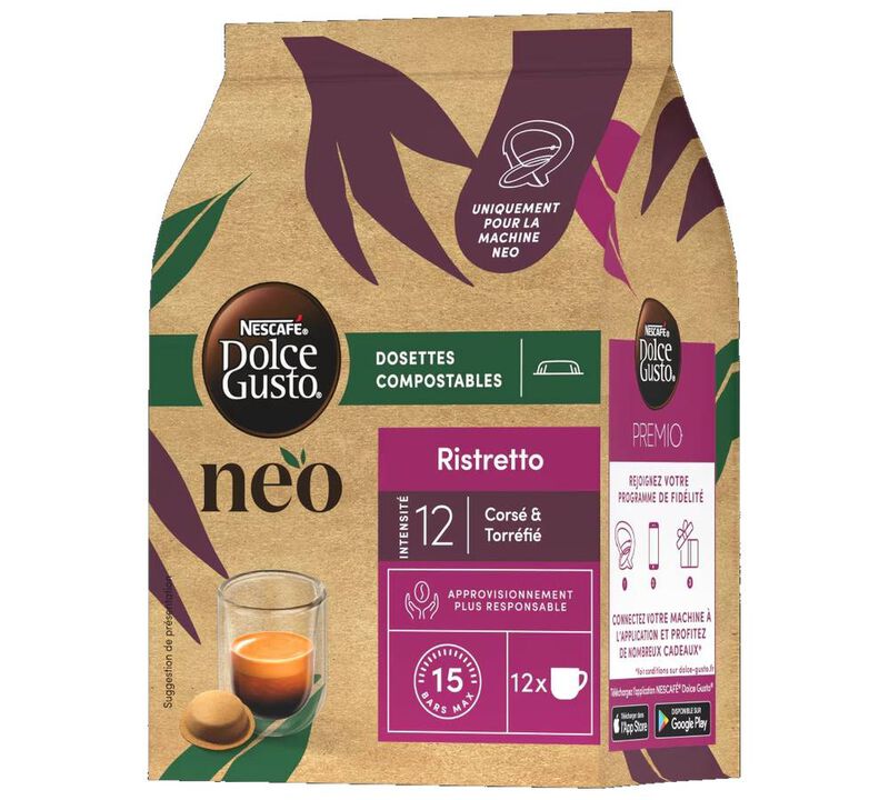 12 - Dosettes Dolce Gusto* Neo - Ristretto image number 0