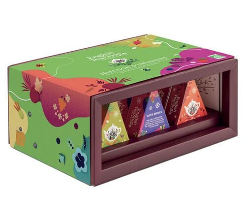 Coffret Prismes S&eacute;lection d'Infusion Bio - 12 sachets - ENGLISH TEA SHOP