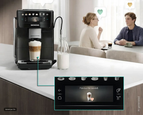 Expresso Broyeur Siemens EQ600 iAroma TP607ET8 image number 7