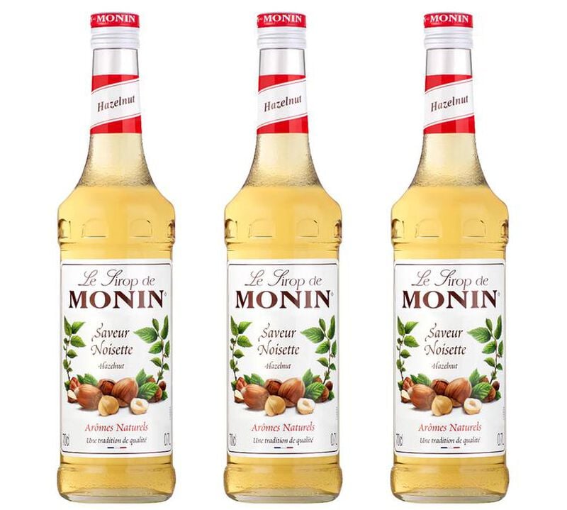 Sirop Noisette 3 x 70cl - MONIN image number 0