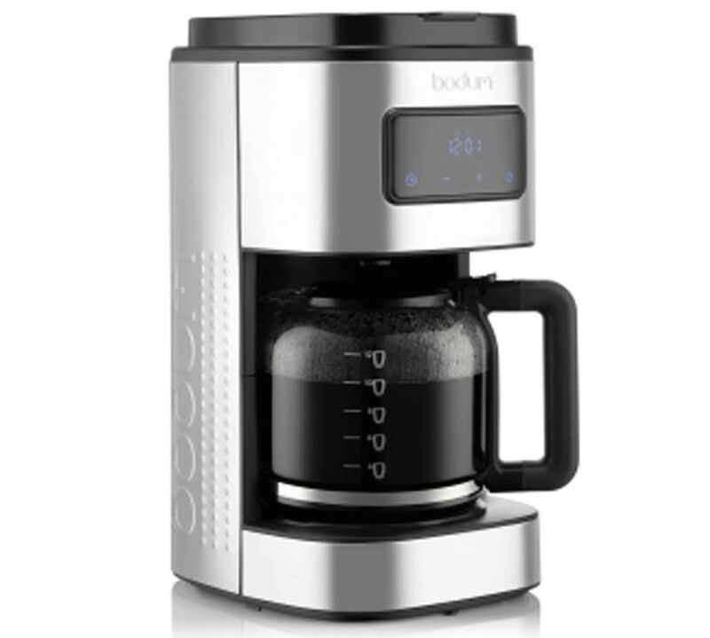 Cafeti&egrave;re filtre &eacute;lectrique Bistro 12 tasses inox brillant - BODUM image number 0