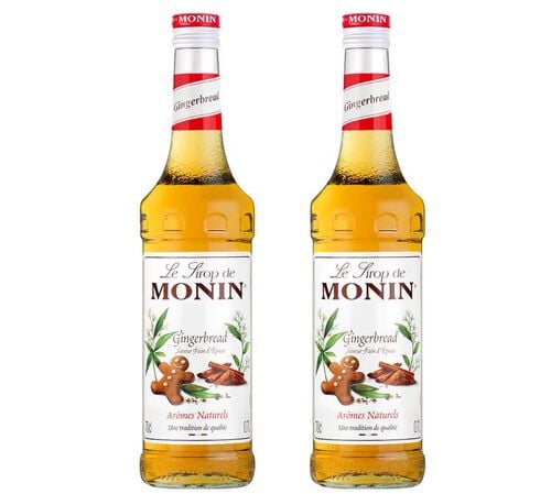 Sirop Monin - Pain d'&eacute;pices - 2 x 70 cl
