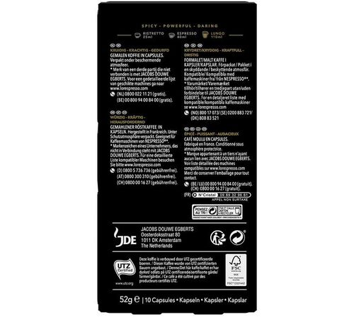 L'Or Espresso Nespresso* Original Compatible Pods Lungo Estremo x 10 image number 1