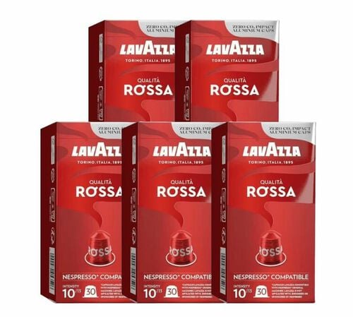 150 Nespresso* Original kompatible Kapseln Qualita Rossa &ndash; LAVAZZA