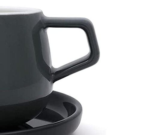 Porzellanbecher und Untertasse - Hazy Blue - 300 ml - Viva Scandinavia image number 3