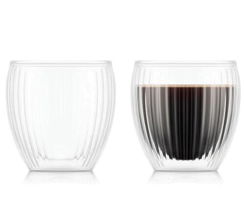Verres double paroi BODUM - Pavina 2x20 cl