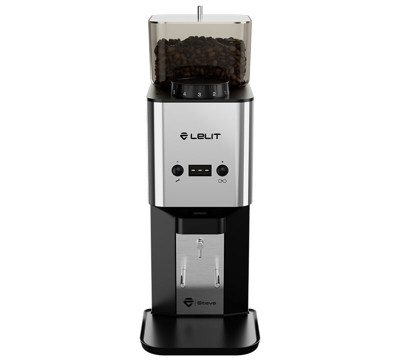 Moulin &agrave; caf&eacute; LELIT Steve PM20  inox poli image number 2