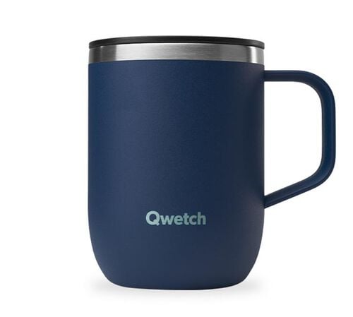 Mug isotherme inox matt Bleu nuit - 35 cl - QWETCH