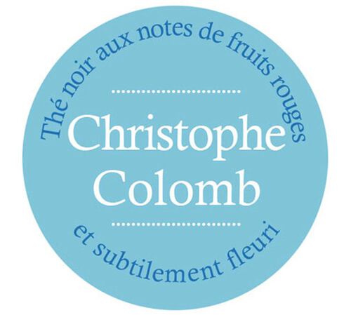 Th&eacute; Noir Christophe Colomb - 20 sachets - COMPTOIR FRAN&Ccedil;AIS DU TH&Eacute; image number 3