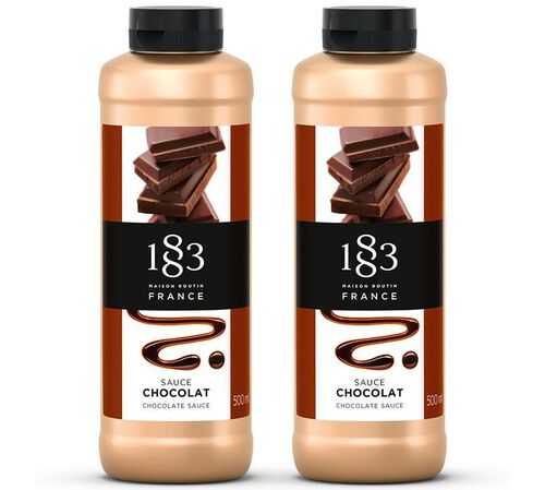 Lot de 2 sauces Chocolat 500 ml - 1883 ROUTIN