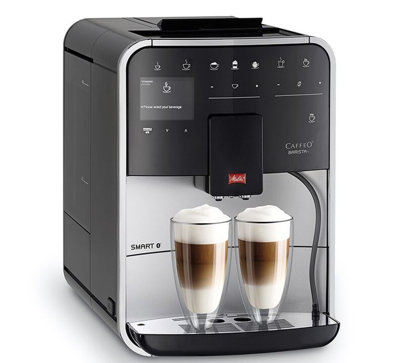 Melitta Kaffeevollautomat Barista T Smart Connected (ohne Milchbeh&auml;lter) silber F831-101 image number 0