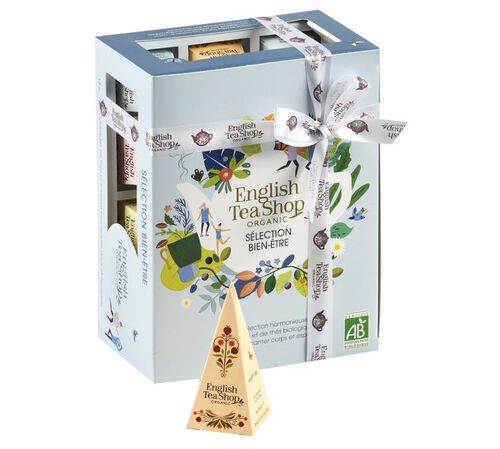Coffret Collection Bien Etre Bio - 6 x 2 sachets - ENGLISH TEA SHOP