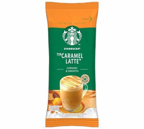 Starbucks - Caff&egrave; solubile Caramel latte 10 bustine image number 1