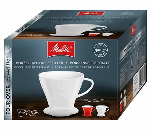 Melitta Dripper 1x4 aus Porzellan image number 1