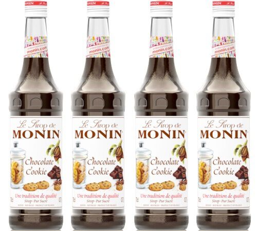 Sirop Monin - chocolate cookie - 4x70cl