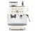 Machine expresso SMEG EGF03CREU Cr&egrave;me Ann&eacute;es 50 avec moulin int&eacute;gr&eacute; image