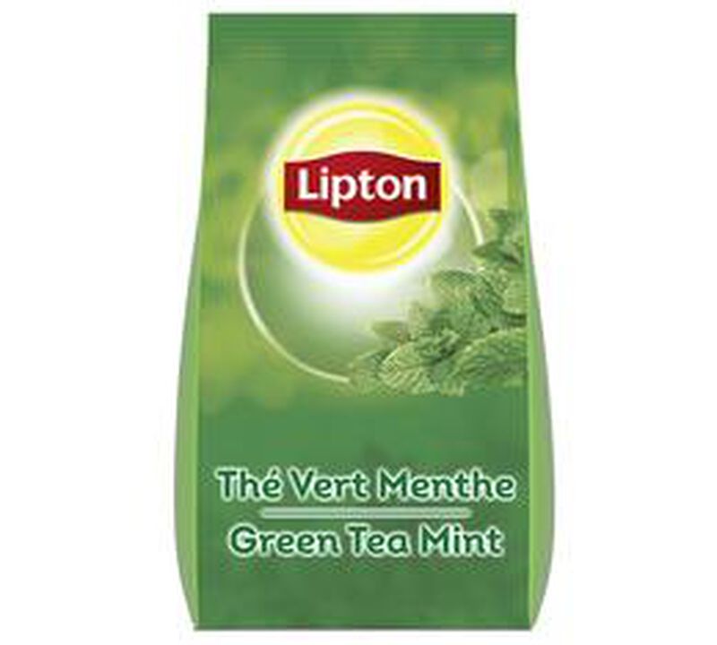 Th&eacute; vert menthe - Th&eacute; instantan&eacute; - Vrac 500 g  - LIPTON image number 0