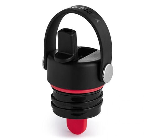 Bouchon avec paille Standard Mouth Flex Straw Cap - Black - Hydroflask