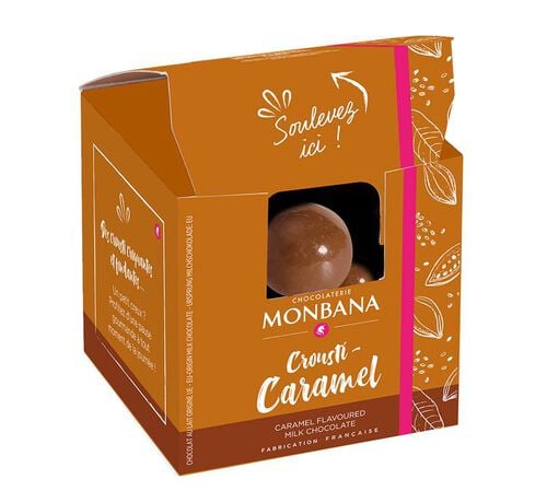 Mini Bo&icirc;te Distributive Crousti-Caramel - 90 g - MONBANA