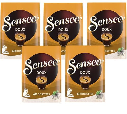 Pack 200 dosettes souples Doux - SENSEO