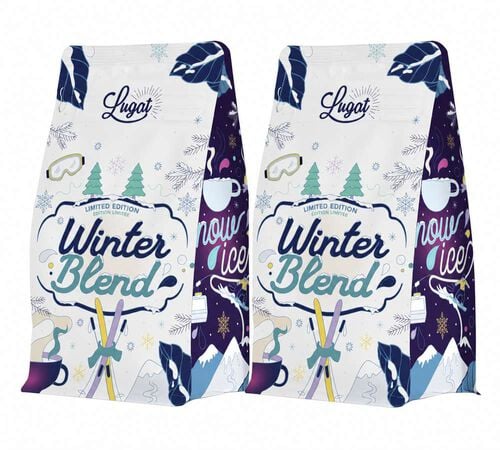 Lugat - Caff&egrave; in grani Winter Blend 2 x 200 g