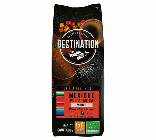 250 g - Caf&eacute; moulu - Mexique Equitable Pur  Arabica Bio - DESTINATION