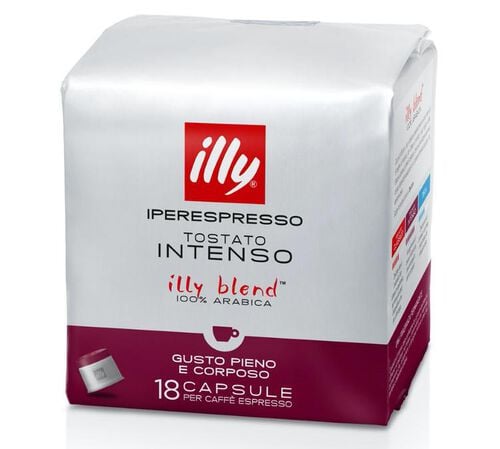 18 Capsules Iperespresso Torr&eacute;faction Intenso - Illy