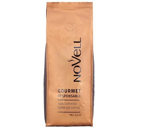1 kg - Caf&eacute; en grain - Gourmet Responsable Arabica/Robusta - CAF&Eacute;S NOVELL
