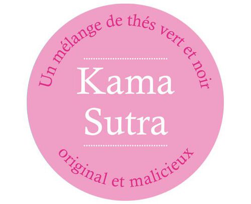 Bo&icirc;te Th&eacute; Vert et Noir Kama Sutra - Vrac 100 g - COMPTOIR FRAN&Ccedil;AIS DU TH&Eacute; image number 2