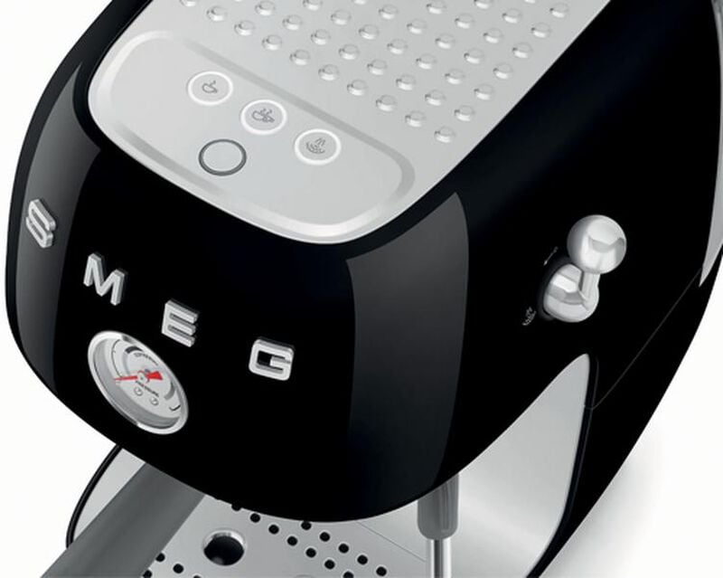 Smeg - Siebtr&auml;germaschine ECF03BLEU - Schwarz mit Cold Brew-Funktion image number 5