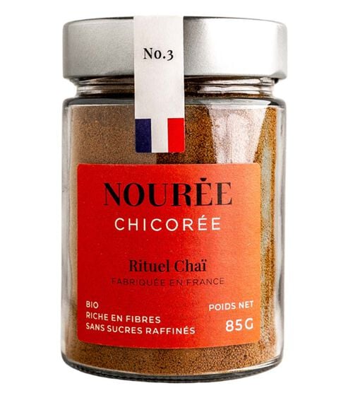 Chicor&eacute;e aux &eacute;pices Rituel Cha&iuml; Bio - Bo&icirc;te 85 g - NOUR&Eacute;E