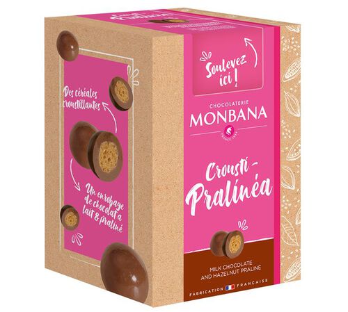 Monbana Crousti-Pralin&eacute;a Schokokugeln 135 g
