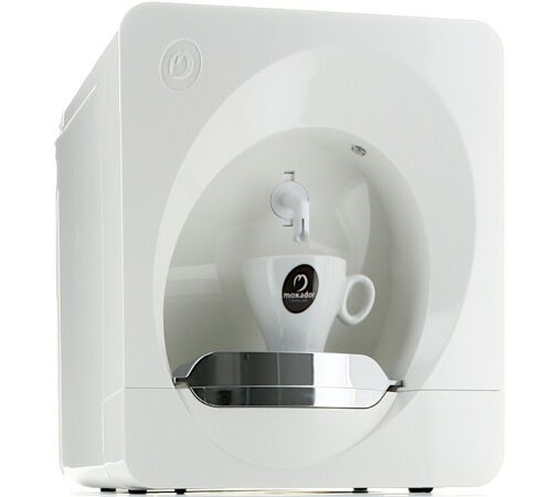 Machine &agrave; capsules Mokador Castellari Dado blanche - Bon &eacute;tat