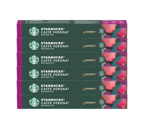 60 Nespresso* Original Compatible Capsules Verona &ndash; STARBUCKS