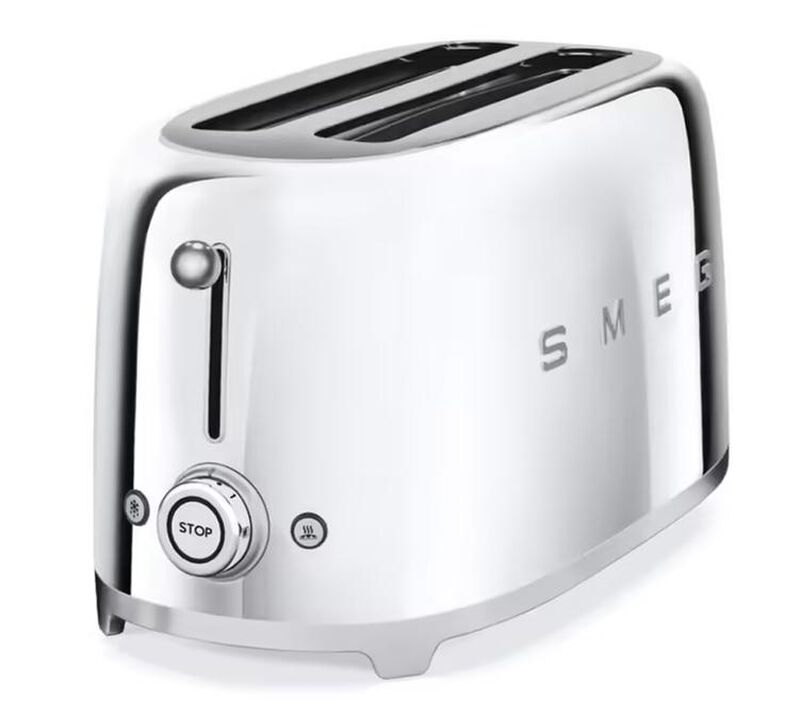 Set Petit-D&eacute;jeuner Grille-Pain TSF02SSEU et Bouilloire KLF03SSEU Chrom&eacute; - SMEG image number 2