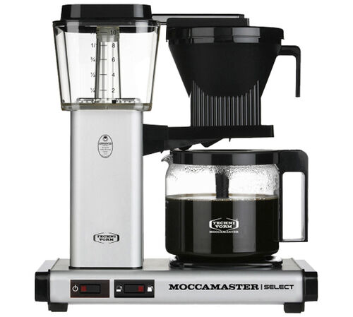 Cafeti&egrave;re filtre Moccamaster KBG741 Select Alu mat 1.25 L