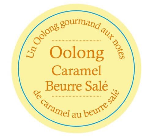 Comptoir Fran&ccedil;ais du Th&eacute; Salted butter caramel-flavoured Oolong tea - 100g loose leaf tea image number 1