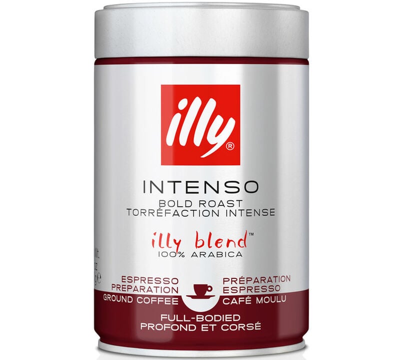Illy Espresso Intenso gemahlener Kaffee 250 g image number 0