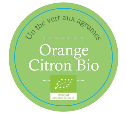 Th&eacute; Vert Orange Citron Bio - Vrac 100 g - COMPTOIR FRAN&Ccedil;AIS DU TH&Eacute; image number 1