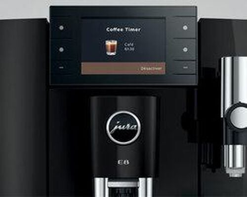 Jura - Kaffeevollautomat E8 Cosmic Black (ED) Smart Connect inklusive image number 3