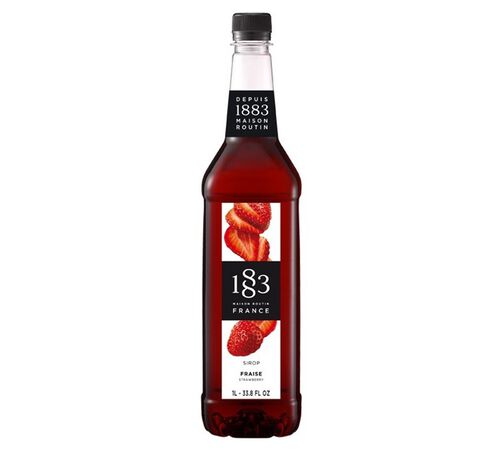 Sirop 1883 Routin Fraise - Bouteille Plastique - 1L