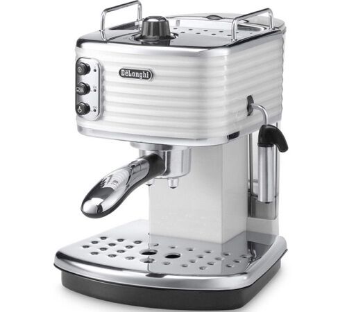 Expresso Solo Pompe Scultura White ECZ 351.W - Delonghi