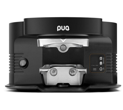 Tamper caf&eacute; automatique PUQPRESS M5 noir pour moulin Mahlkonig E80 Supreme